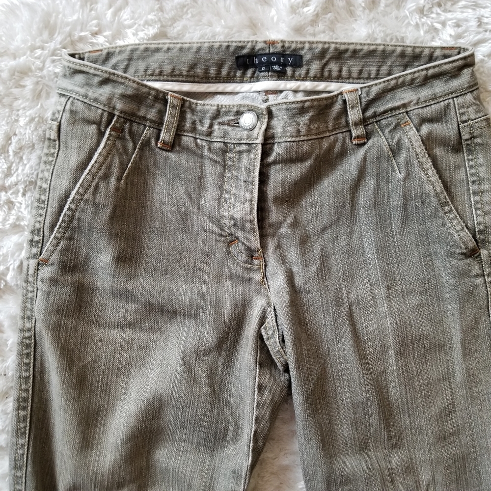 Gray-wash Theory jeans